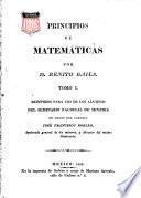Principios de matemáticas