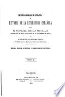 Principios generales de literatura é historia de la literatura española