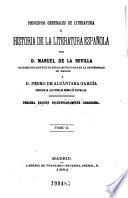 Principios generales de literatura é historia de la literatura española