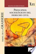 Principios sociológicos del derecho civil