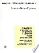 Principios Y Técnicas de Evaluación Ii Evaluación Diagnóstica, Formativa Y Sumativa de Los Aprendizajes