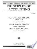 Principles of Accounting