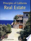Principles of California Real Estate