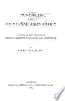 Principles of Universal Physiology