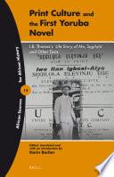 Print Culture and the First Yoruba Novel