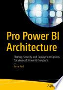 Pro Power BI Architecture