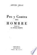 Pro y contra del hombre