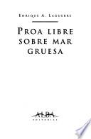 Proa libre sobre mar gruesa