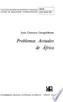Problemas actuales de Africa