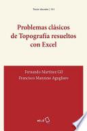 Problemas clásicos de Topografía resueltos con Excel