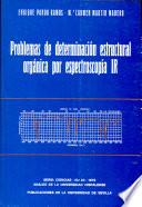 Problemas de determinación estructural orgánica por espectroscopía IR