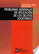 Problemas generales de aplicación de los delitos societarios