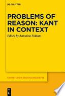 Problems of Reason: Kant in Context