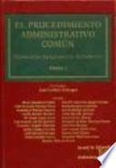Procedimiento administrativo común