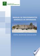 Procedimientos Generales Enfermeria