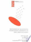 Proceedings 1989 VLDB Conference