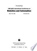 Proceedings 1990 IEEE International Conference on Robotics and Automation