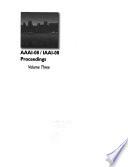 Proceedings AAAI ... National Conference on Artificial Intelligence