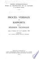 Proceedings and Papers of the Technical Meeting