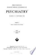 Proceedings Fourth World Congress of Psychiatry: Free communications