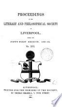 Proceedings. [Imperf. With] Index, vol.i to lxii