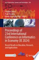 Proceedings of 23rd International Conference on Informatics in Economy (IE 2024)