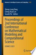 Proceedings of 2nd International Conference on Mathematical Modeling and Computational Science