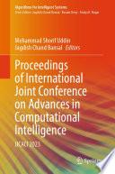 Proceedings of International Joint Conference on Advances in Computational Intelligence