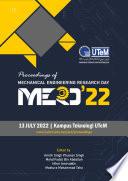 Proceedings of Mechanical Engineering Research Day 2022