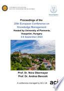 Proceedings of the 25th European Conference on Knowledge Management