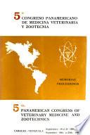 Proceedings of the 5th Panamerican Congress of Veterinary Medicine and Zootechnic