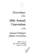 Proceedings of the ... Annual Convention of the National Collegiate Athletic Association