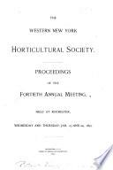Proceedings of the ... Annual Meeting