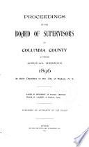 Proceedings of the Board of Supervisors