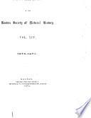 Proceedings of the Boston Society of Natural History