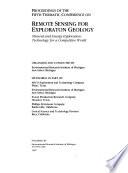 Proceedings of the Fifth Thematic Conference on Remote Sensing for Exploration Geology