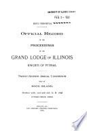 Proceedings of the Grand Lodge of Illinois Annual Convention