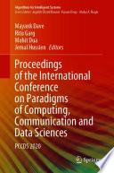 Proceedings of the International Conference on Paradigms of Computing, Communication and Data Sciences