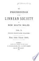 Proceedings of the Linnean Society of New South Wales