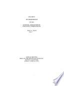 Proceedings of the National Association of Insurance Commissioners