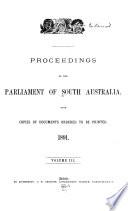 Proceedings of the Parliament of South Australia