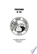 Proceedings of the Philippines Sugar Technologists Annual Convention