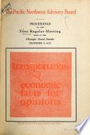 Proceedings of the Regular Meeting