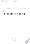 Proceso a Nanina