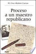 Proceso a un maestro republicano