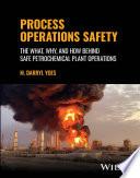 Process Operations Safety
