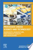 Processed Cheese Science and Technology