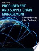 Procurement and Supply Chain Management PDF eBook
