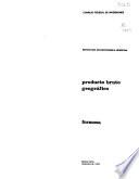 Producto bruto geográfico, 1970-1985: Formosa