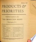 Products and Priorities